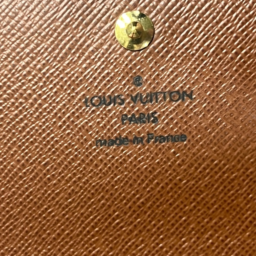 Louis Vuitton Monogram Porte-Monnaie Tresor Wallet ALL INCLUSIVE! - Picture 11 of 14